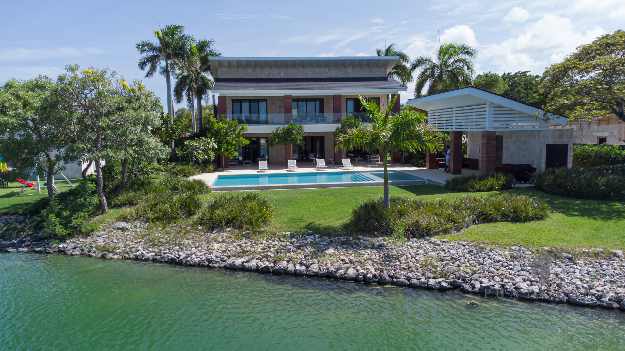 lake view villa punta cana