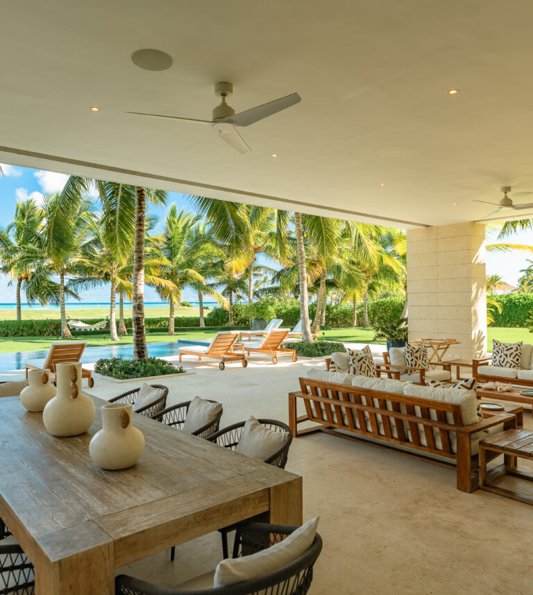 oceanfront villa for rent in punta cana